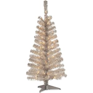 National Tree Company 4-Foot Pre-lit Artificial Christmas Tree for $20 National Tree Company 4-Foot Pre-lit Artificial Christmas Tree for $20