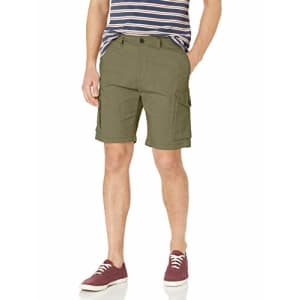 Lucky Brand Men's Cargo Shorts, Four Leaf Clover, 32 for $49
