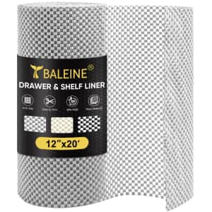 Baleine 12" x 20-Foot Cabinet Liner for $10 Baleine 12" x 20-Foot Cabinet Liner for $10