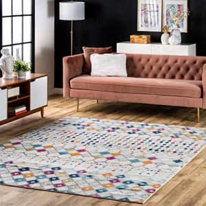 nuLOOM Moroccan Blythe Area Rug, 4' Square, Multi for $50 nuLOOM Moroccan Blythe Area Rug, 4' Square, Multi for $50