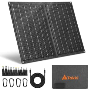 Takki 21W Portable Solar Panels Charger for $22 Takki 21W Portable Solar Panels Charger for $22