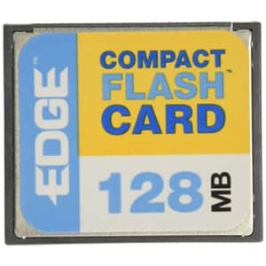 Edge Shave Edge Tech Corporation 128mb Edge Premium Compact Flash Card (c for $20
