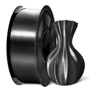 SUNLU Shiny Silk PLA Filament 1.75mm, Neatly Wound Glossy PLA 3D Printer Filament 1.75mm 0.02mm, for $16