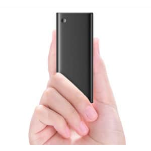 Ainope 10,000mAh Portable Power Bank for $12