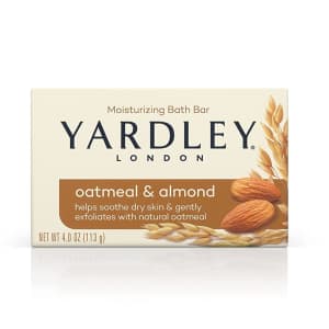 Yardley of London Oatmeal and Almond Bar Soap for $2 Yardley of London Oatmeal and Almond Bar Soap for $2