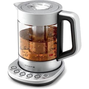 Viante Electric Glass Kettle w/ Infuser for $70 Viante Electric Glass Kettle w/ Infuser for $70