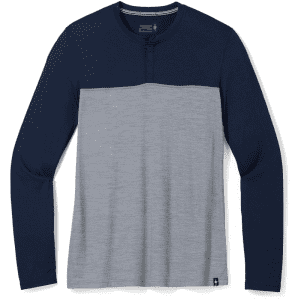 Smartwool Deals at REI. We've pictured the Smartwool Men's Long-Sleeve Colorblock Henley for $67.73 (low by $9).