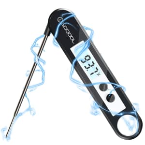 Soqool Digital Folding Meat Thermometer for $7 Soqool Digital Folding Meat Thermometer for $7