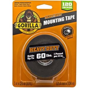 Gorilla Heavy Duty Double-Sided Mounting Tape 120" Roll: $8.17 via Sub & Save