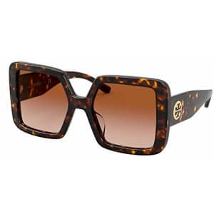 Tory Burch TY7154U Women's Sunglasses Dark Tortoise/Dark Brown Gradient 52 for $70