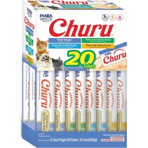 INABA Churu Cat Treats 20-Pack for $8.60 via Sub & Save