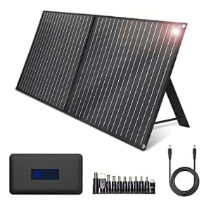 Dexpole Foldable 100W Portable Solar Panel for $90
