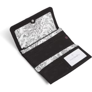 Vera Bradley Women's Signature RFID Trifold Clutch Wallet for $33