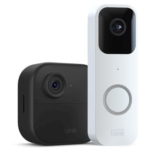 Blink Video Doorbell w/ Outdoor 4 Smart Security Camera for $60