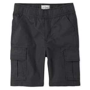 The Children's Place Boys' Pull On Cargo Shorts, Washed Black, 18 for $12 The Children's Place Boys' Pull On Cargo Shorts, Washed Black, 18 for $12