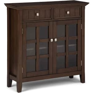 Simpli Home Acadian 36" Rustic Entryway Storage Cabinet for $218 Simpli Home Acadian 36" Rustic Entryway Storage Cabinet for $218