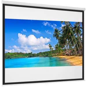 Best Choice 119" HD Projector Screen for $50 Best Choice 119" HD Projector Screen for $50
