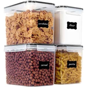 Vtopmart 4-Piece 3.3-Quart Food Storage Containers Set for $22 Vtopmart 4-Piece 3.3-Quart Food Storage Containers Set for $22