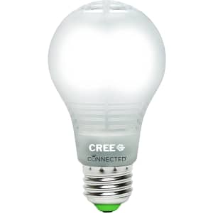 Cree Connected 60W-Equiv. Daylight A19 LED Light Bulb 6-Pack for $19 Cree Connected 60W-Equiv. Daylight A19 LED Light Bulb 6-Pack for $19