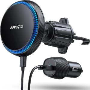 15W Magnetic Wireless Car Charger for $25