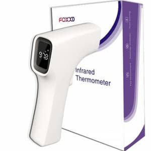 Foxxd No-Contact Infrared Forehead Thermometer for $13 Foxxd No-Contact Infrared Forehead Thermometer for $13