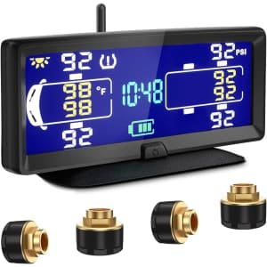 7.84" Solar Tire Pressure Monitoring System for $160