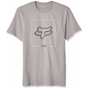 Fox Head Fox Men's CHAPPED SHORT SLEEVE AIRLINE PREMIUM T-SHIRT, Steel Gray, S for $35
