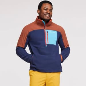 Cotopaxi Men's Abrazo Half-Zip Fleece Jacket for $36