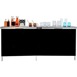 Trademark Innovations 75" Portable Bar Table for $115