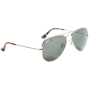 Ray-Ban Men's Madras Gold-Tone Aviator Sunglasses for $65 Ray-Ban Men's Madras Gold-Tone Aviator Sunglasses for $65