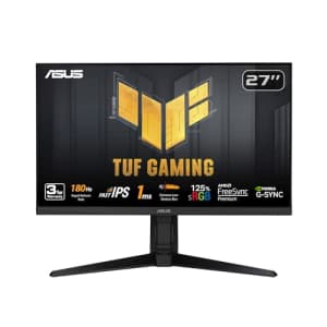 ASUS TUF Gaming 27 1080P Monitor (VG279QL3A) - Full HD, 180Hz, 1ms, Fast IPS, Extreme Low Motion for $169