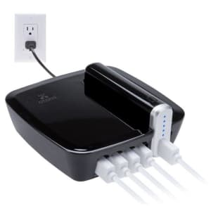 Atomi Boost 4-Port High-Speed Charger w/ 4,000mAh Power Bank for $19