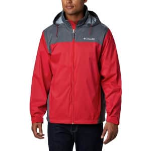 Columbia Men's Glennaker Lake Packable Rain Jacket for $27