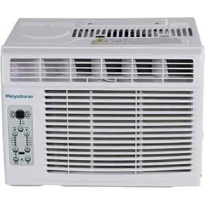Keystone Window Mounted Air Conditioner, Star Follow Me Remote Control, Energy Saver, Sleep Mode, for $270