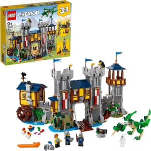 LEGO Creator 3 in 1 Medieval Castle Toy for $80