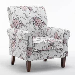 US Pride Furniture Traditional Arm Chairs for Living Room, Bedroom, and Office, Accent Armchair for $122