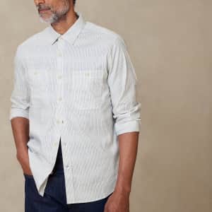 Banana Republic Factory Men's Clearance Shirts, T-Shirts, and Polos: from $7 in cart
