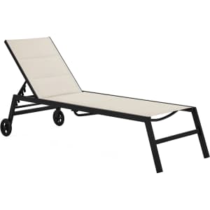 Outdoor Lounge with Wheels for $81