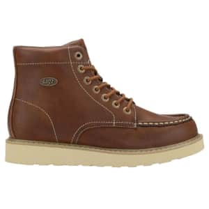 Lugz Men's Cypress Lace Up Boots for $27