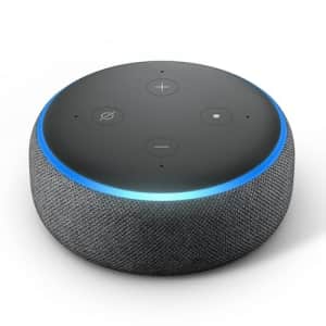 Amazon Echo Dot (3rd-Gen) w/ 1-Mo. Amazon Music Unlimited for $9.98 w/ Prime
