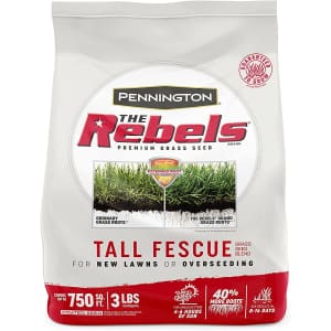 Pennington 3-Lb. The Rebels Tall Fescue Grass Seed Blend for $10 Pennington 3-Lb. The Rebels Tall Fescue Grass Seed Blend for $10