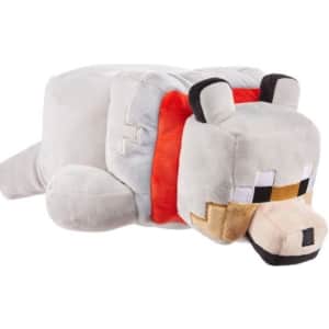 Minecraft 12 Basic Plush Tamed Wolf for $7