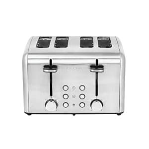 Kalorik 4-Slice Toaster, Stainless Steel for $64