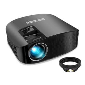 GooDee HD Video Projector for $102