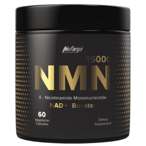 NuFargo NMN15000 Ultra Purity 500mg NAD+ Booster Cellular Energy Supplement for $45