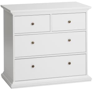 Tvilum Sonoma 4-Drawer Chest for $126 Tvilum Sonoma 4-Drawer Chest for $126