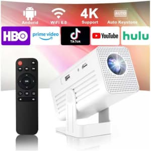 Xenponad 720P Smart Mini WiFi Projector for $42