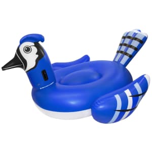 Swimline 91" Inflatable Mega Blue Jay Ride-On for $10 Swimline 91" Inflatable Mega Blue Jay Ride-On for $10