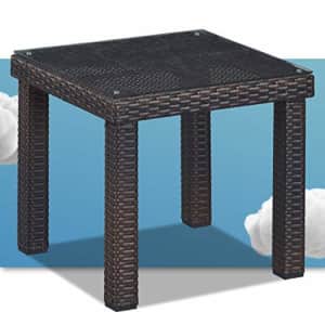 Serta Tahoe Brown Resin Wicker Outdoor Patio Furniture Collection Porch or Pool, Garden, for $183