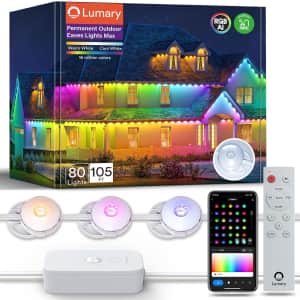 Lumary 105-Foot Permanent Outdoor Lights: $256 w/ Prime
